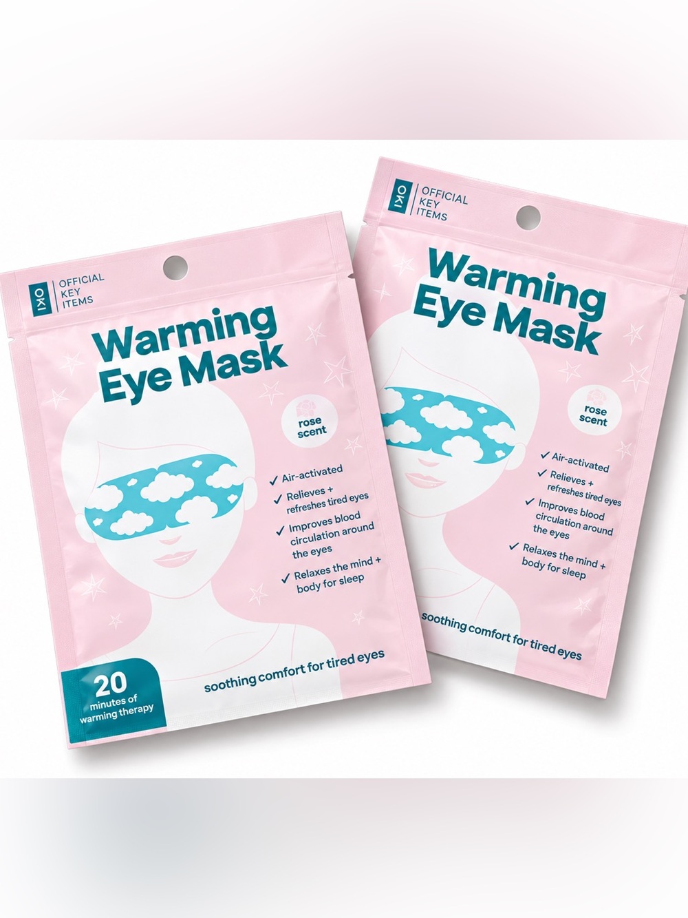 2pc. Warming Eye Masks